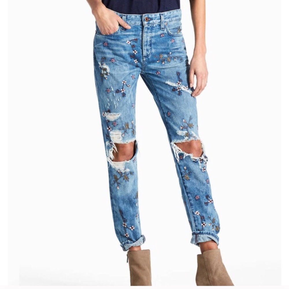 Lucky Brand Sienna Slim Boyfriend Jeans